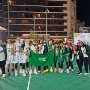 سيدات السلة أبطالاً لبطولة الخليج 3X3