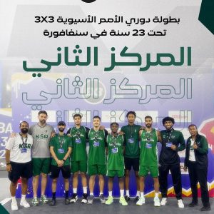 منتخبنا الوطني تحت (23) عام 3×3 .. يختتم مشاركته في بطولة دوري الأمم الآسيوية في سنغافورة